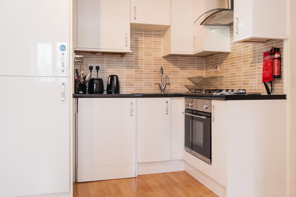 Kings Cross Apartment لندن الغرفة الصورة