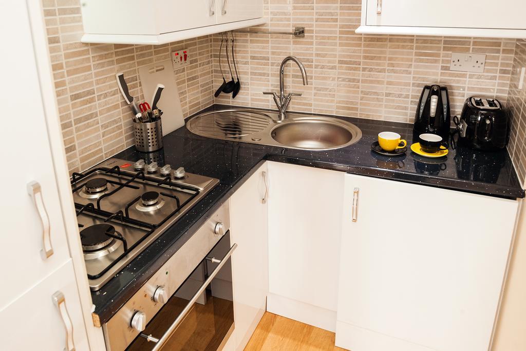 Kings Cross Apartment لندن الغرفة الصورة