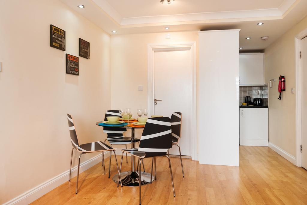 Kings Cross Apartment لندن الغرفة الصورة