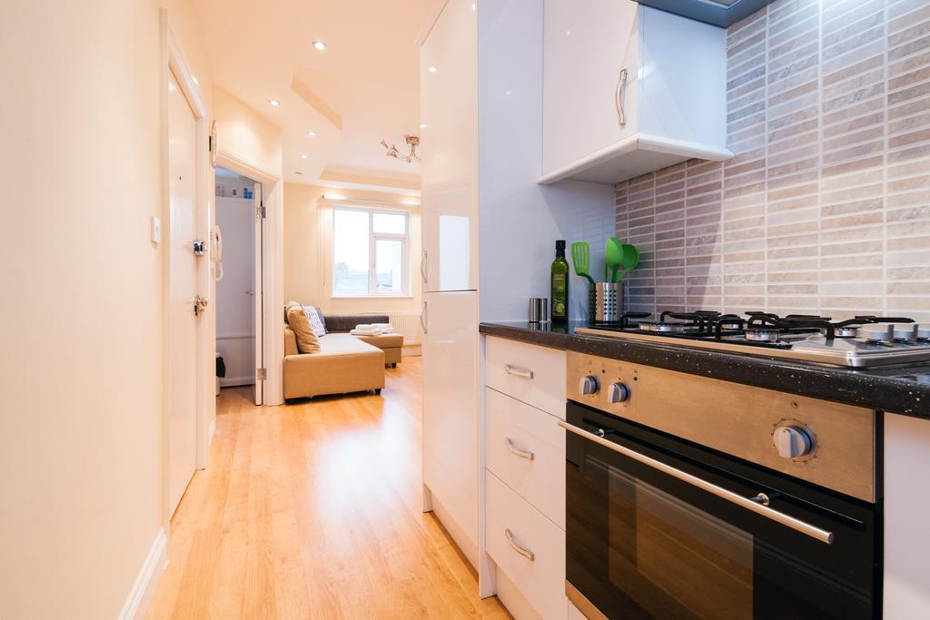 Kings Cross Apartment لندن الغرفة الصورة