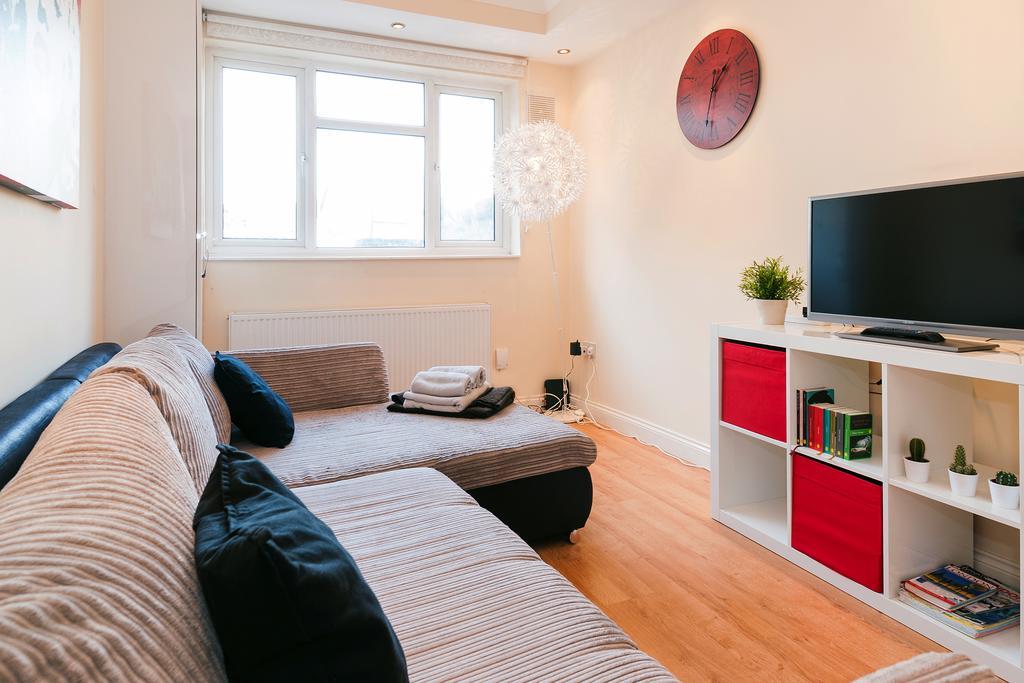 Kings Cross Apartment لندن الغرفة الصورة