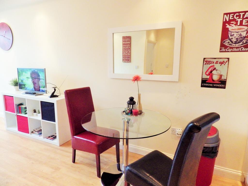 Kings Cross Apartment لندن الغرفة الصورة