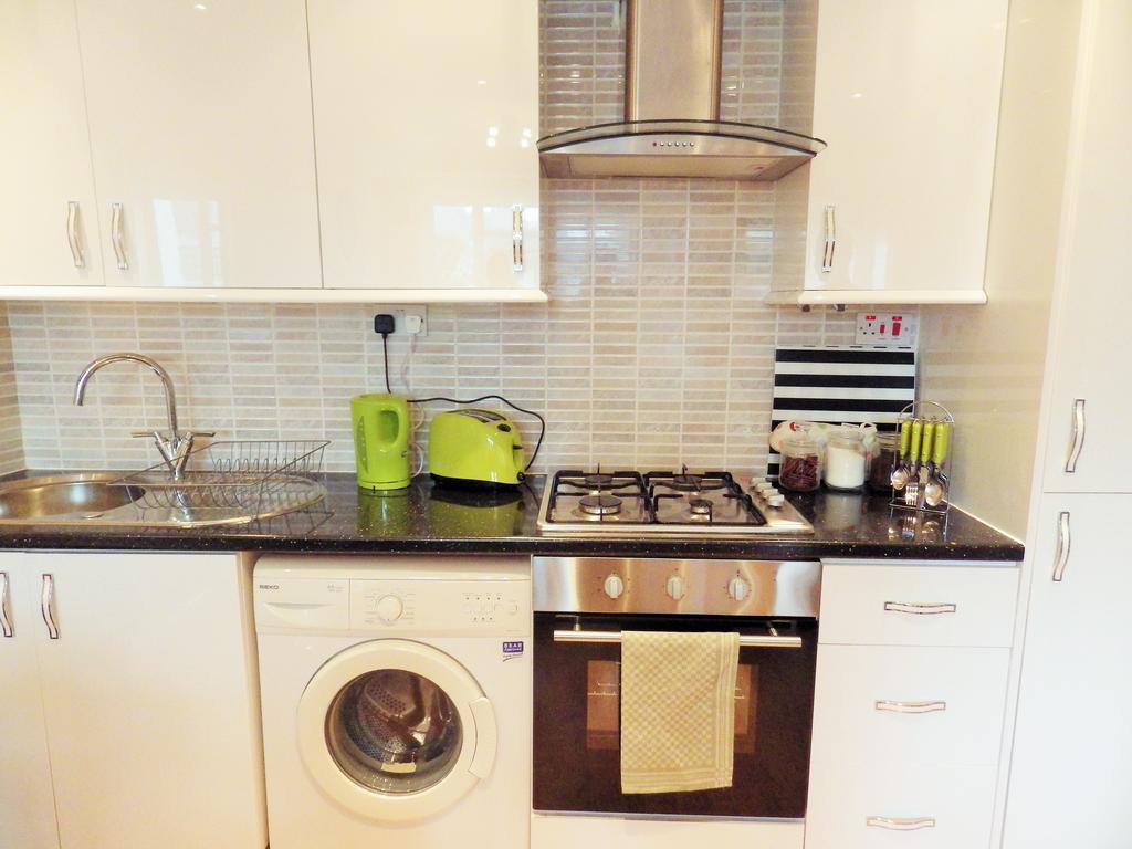Kings Cross Apartment لندن الغرفة الصورة